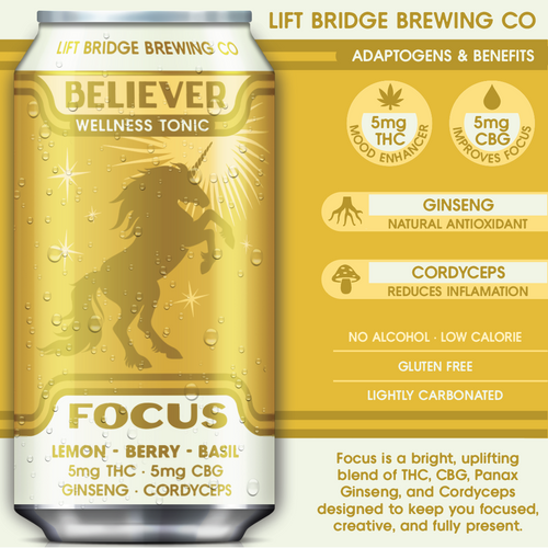 FOCUS · Wellness Tonic 4-Pack