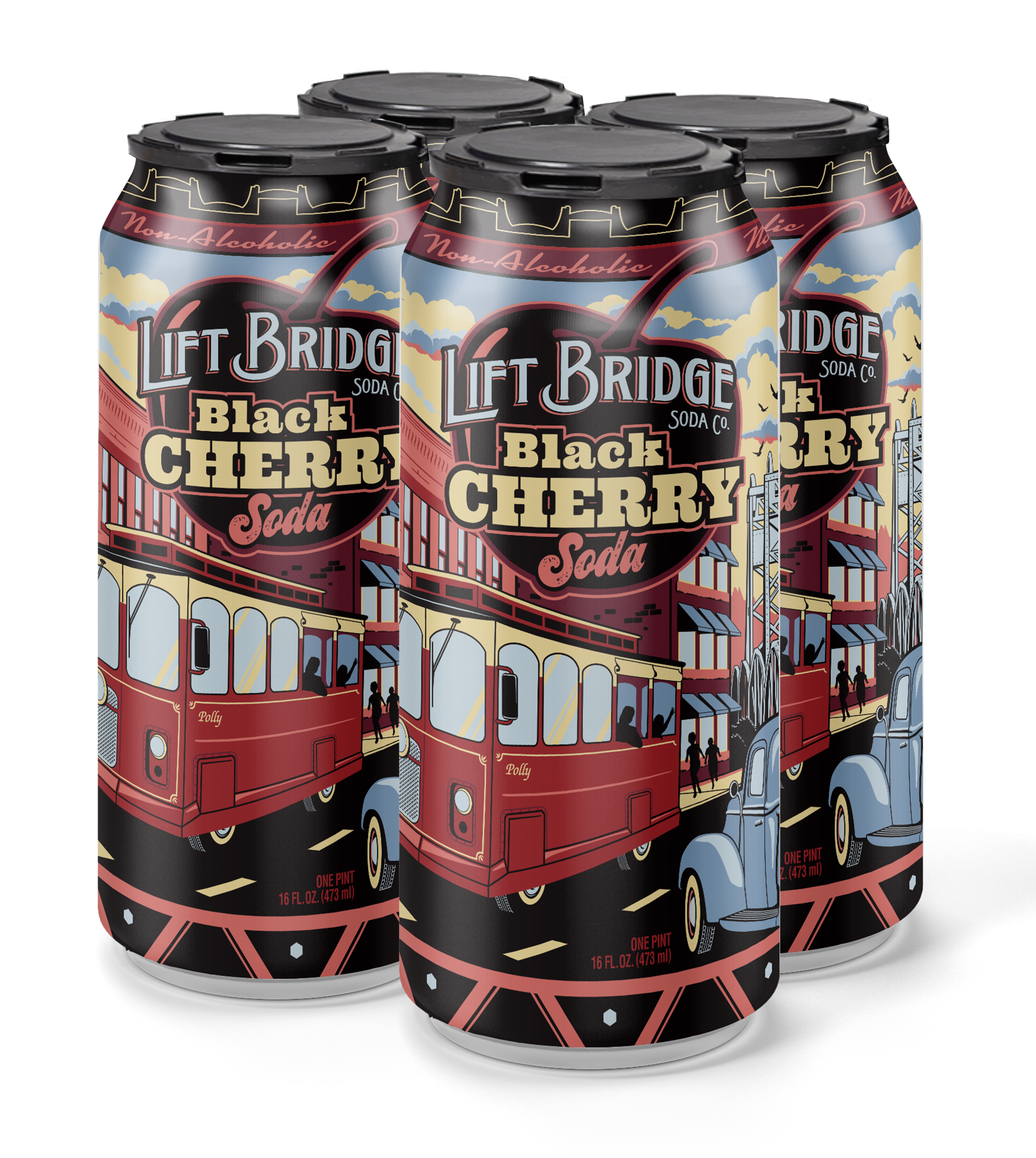 Black Cherry 4-Pack – Lift Bridge Brewing Co