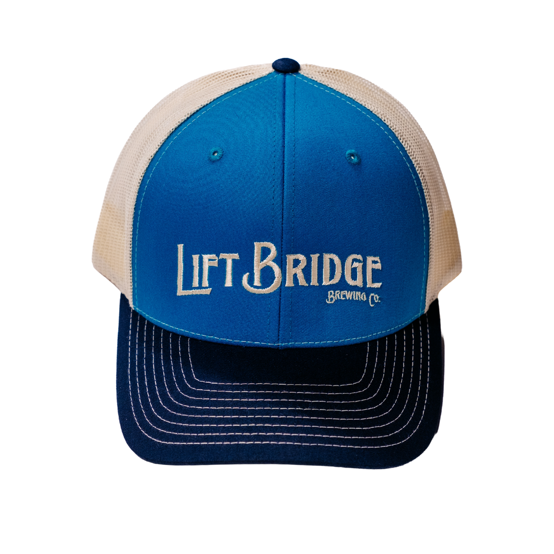 Blue + Navy Snapback Hat
