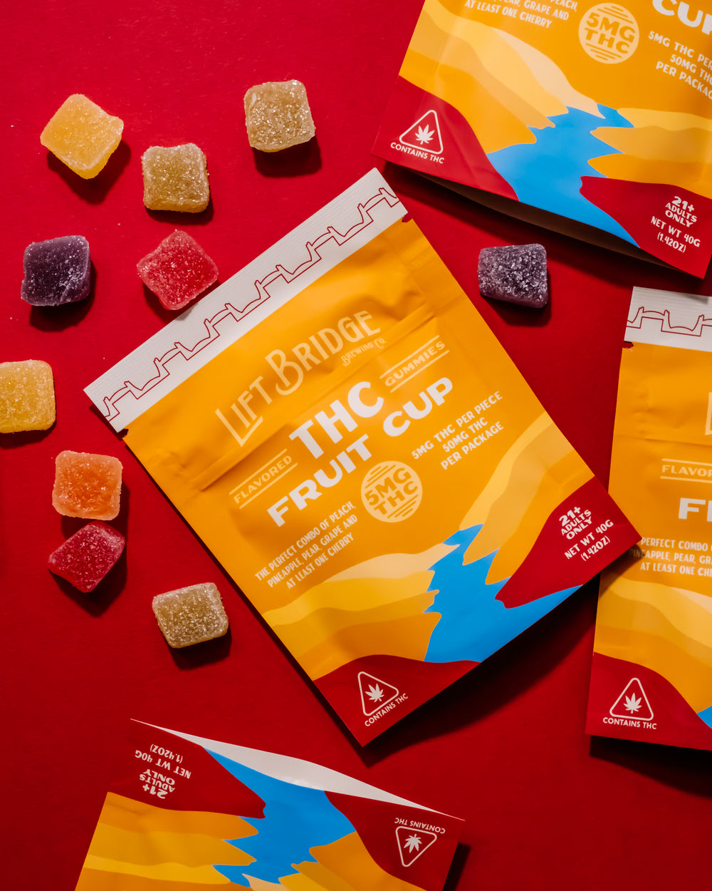 Fruit Cup THC Gummies