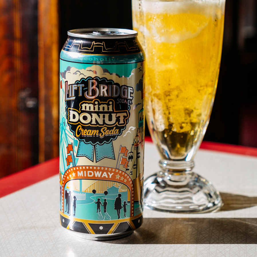Mini Donut Cream Soda
