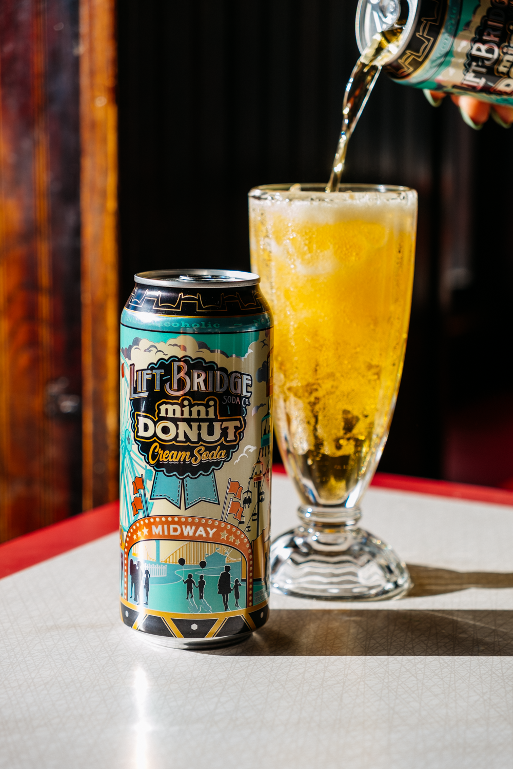 Mini Donut Cream Soda 4-Pack