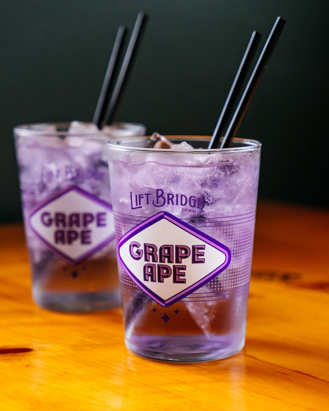Grape Ape Sidra Glass