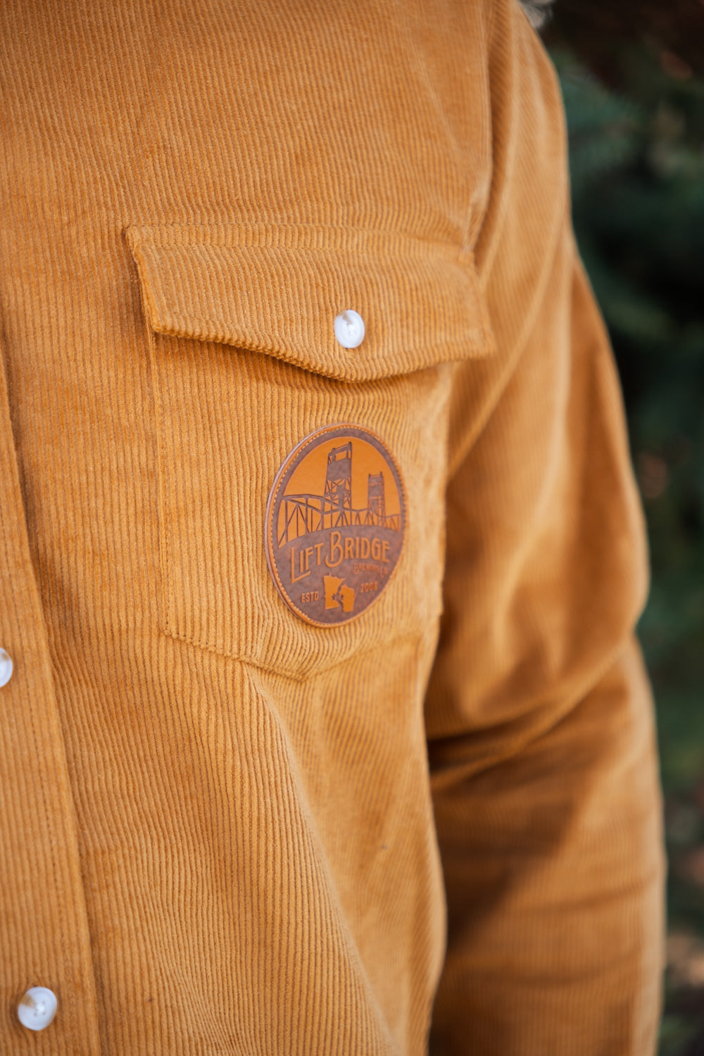 Corduroy Button Down Flannel