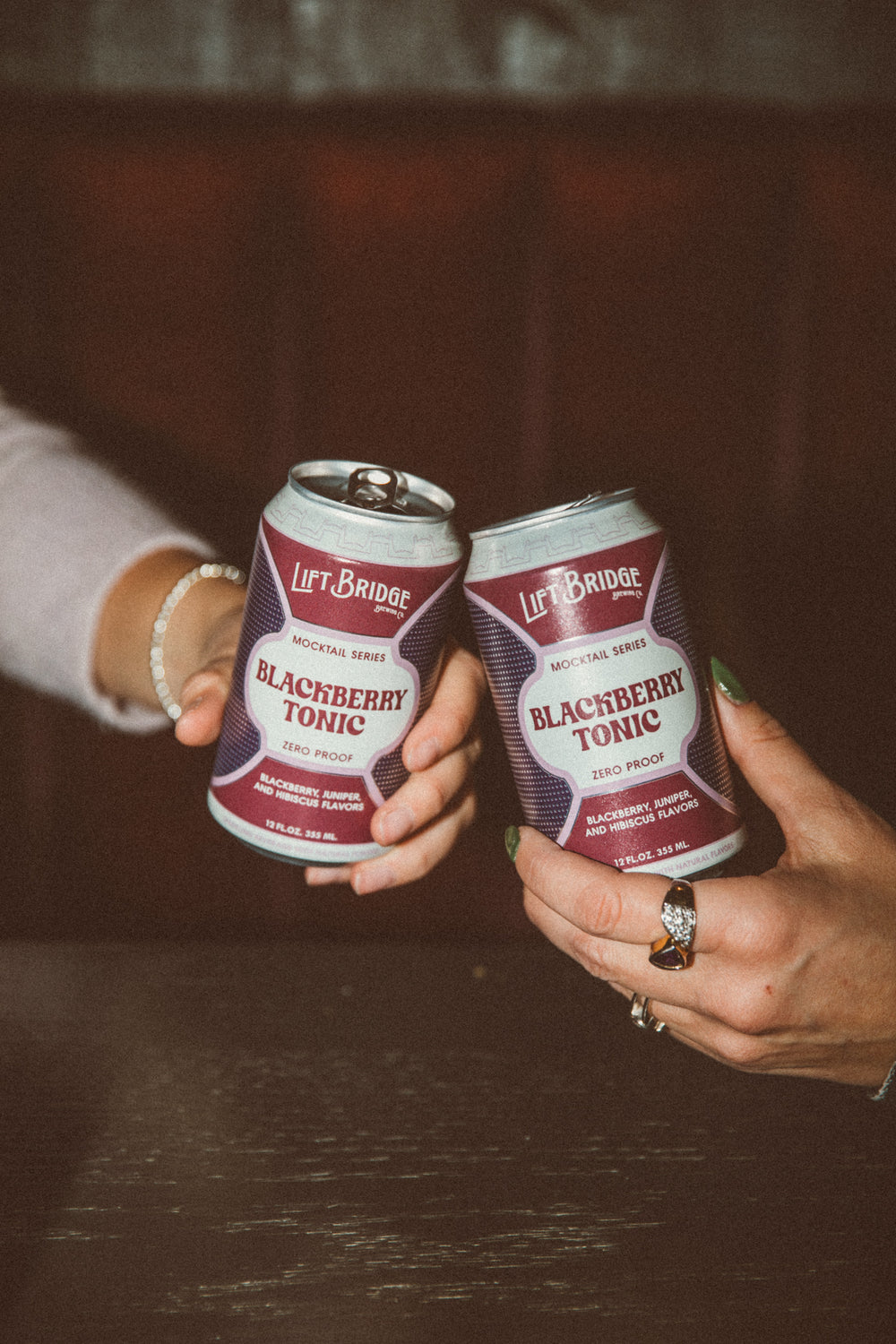 Blackberry Tonic Mocktail