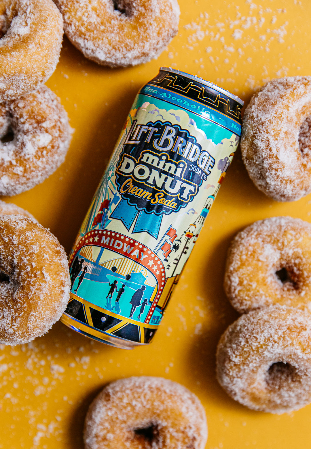 Mini Donut Cream Soda