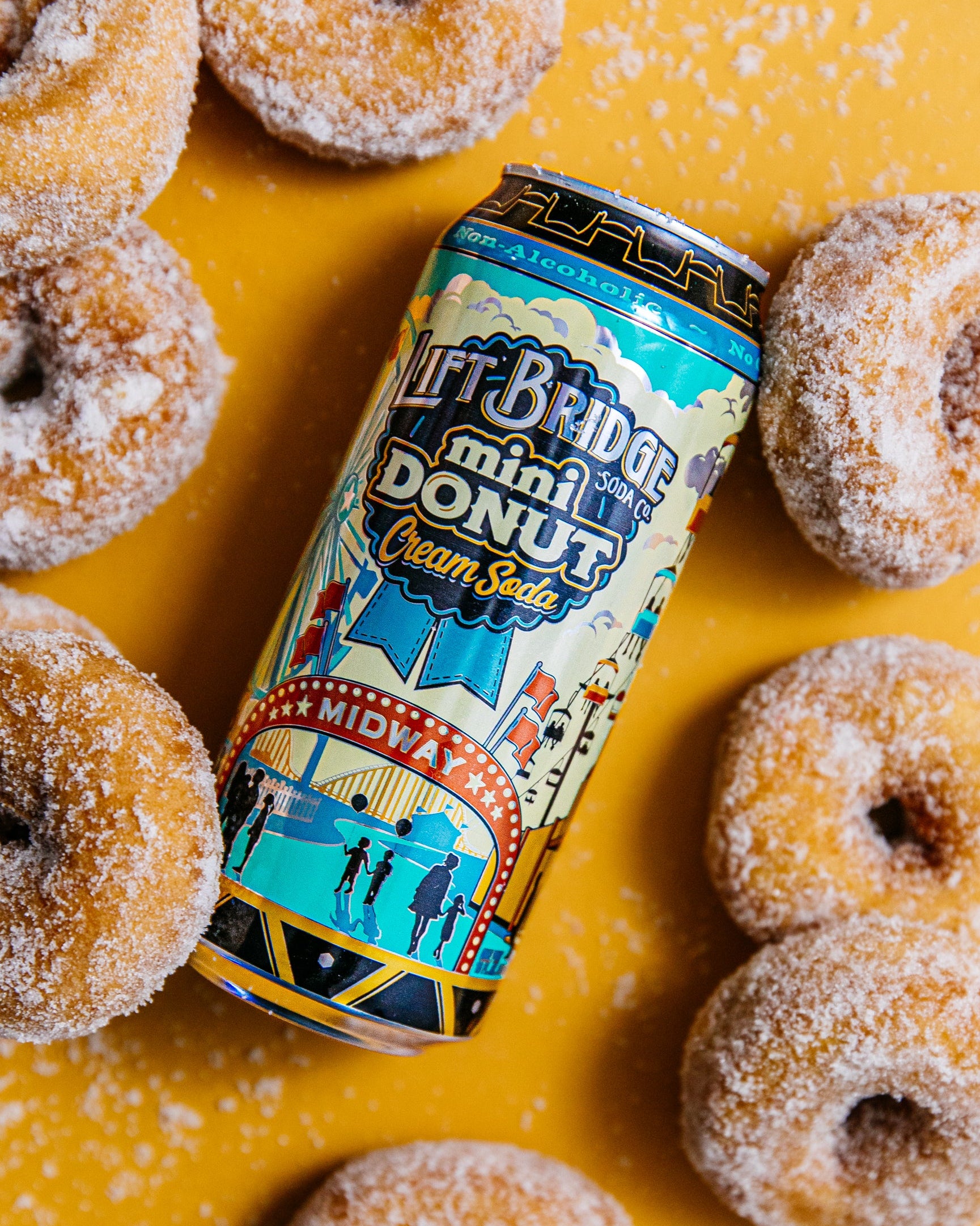 Mini Donut Cream Soda