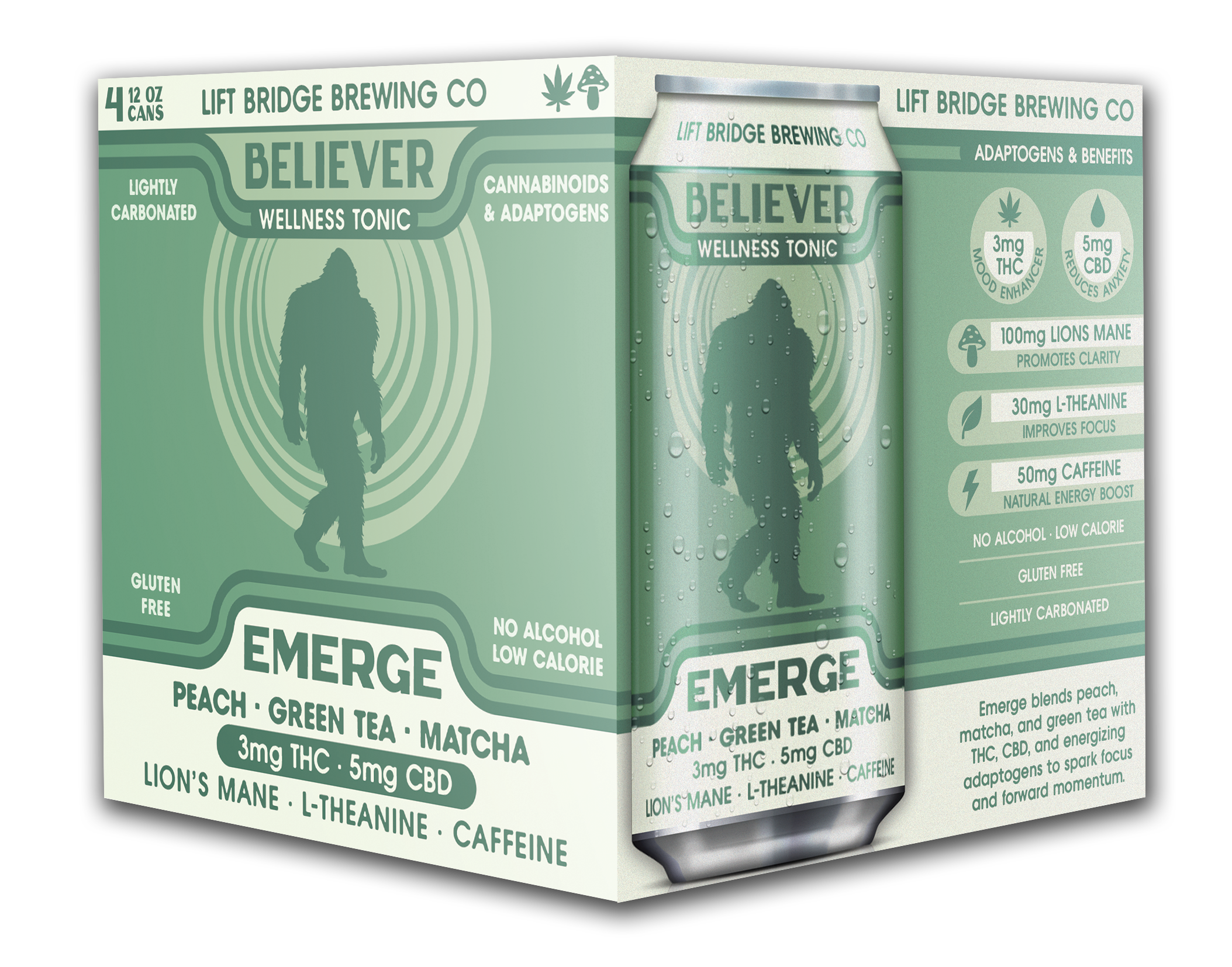 EMERGE · Wellness Tonic 4-Pack